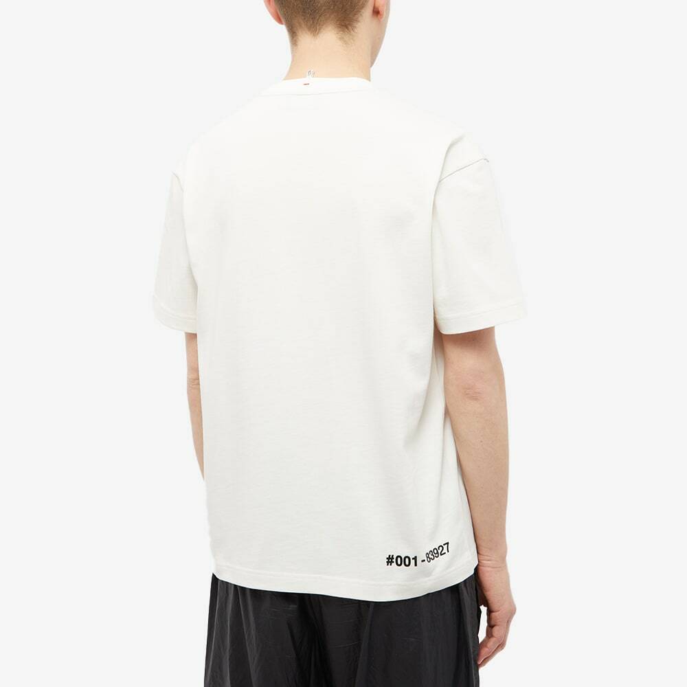 Moncler Grenoble Men's Logo T-Shirt in White Moncler Grenoble