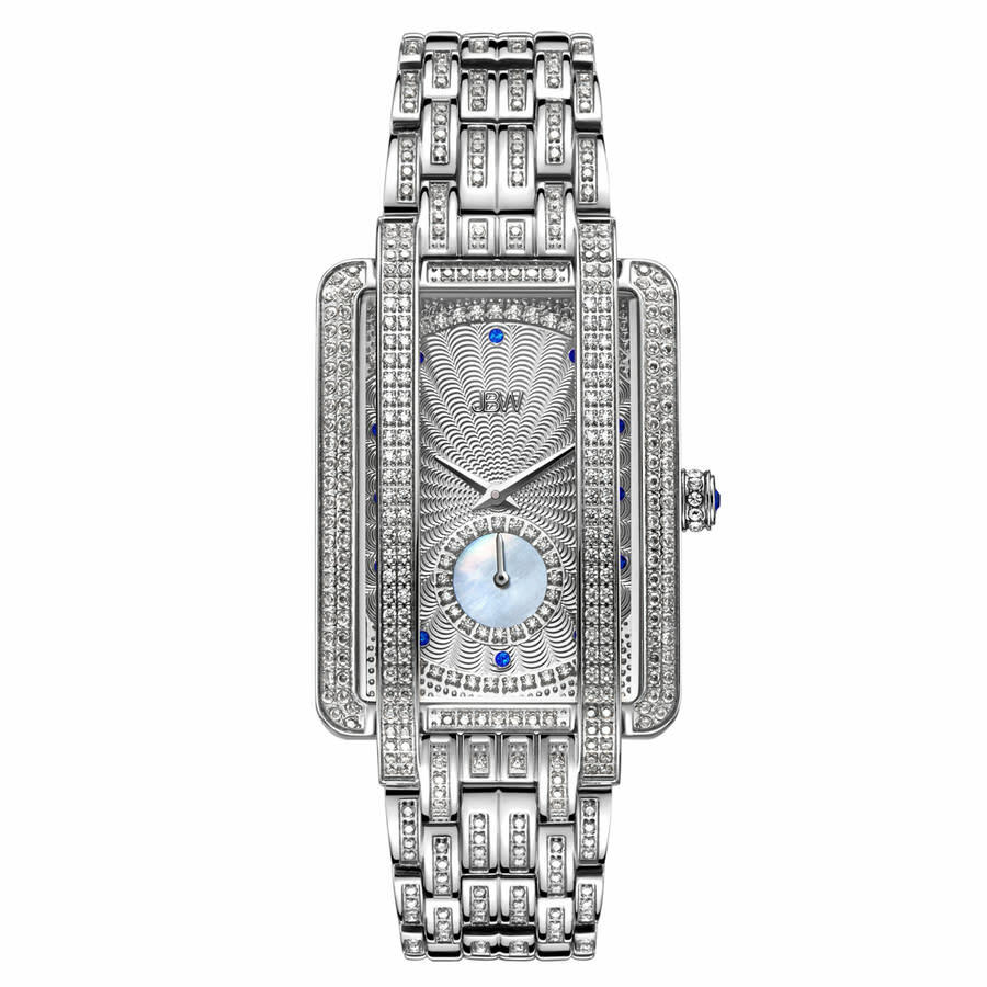 JBW Platinum Series Diamond Silver-tone Dial Ladies Watch PS505B