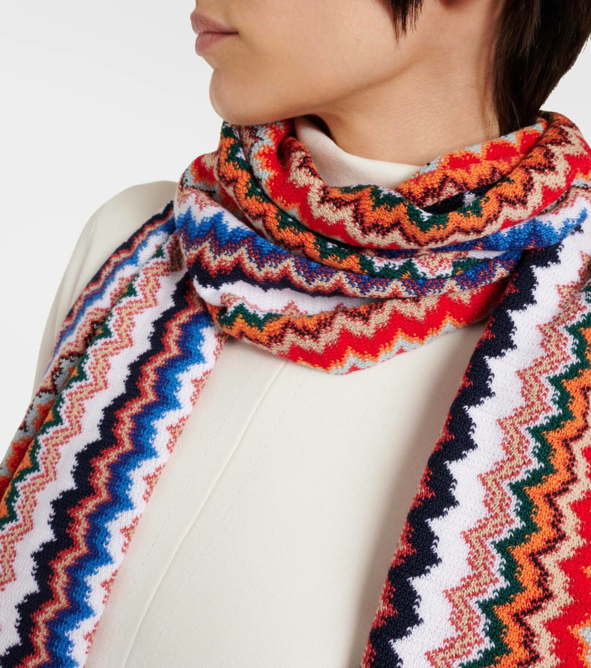 Missoni Zig Zag wool scarf Missoni