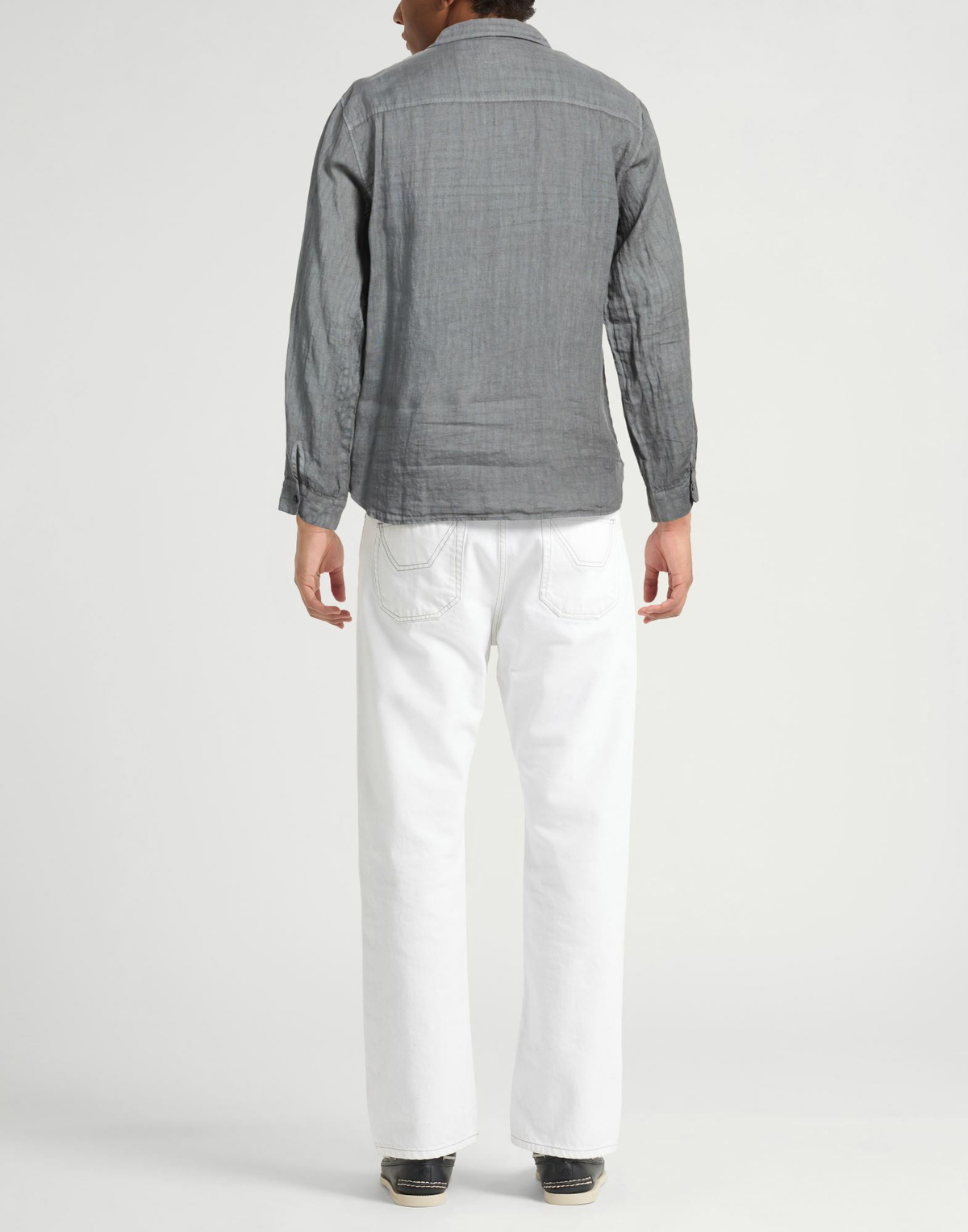 Crossley Mens Shirt in Grey