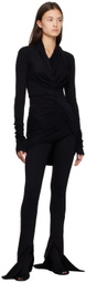 Rick Owens Lilies Black Magnetic Long Sleeve T-Shirt