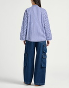 Maje Womens Shirt in Blue