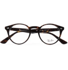 Ray-Ban - Round-Frame Tortoiseshell Acetate Optical Glasses - Tortoiseshell