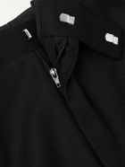 Kingsman - Straight-Leg Grosgrain-Trimmed Wool Tuxedo Trousers - Black