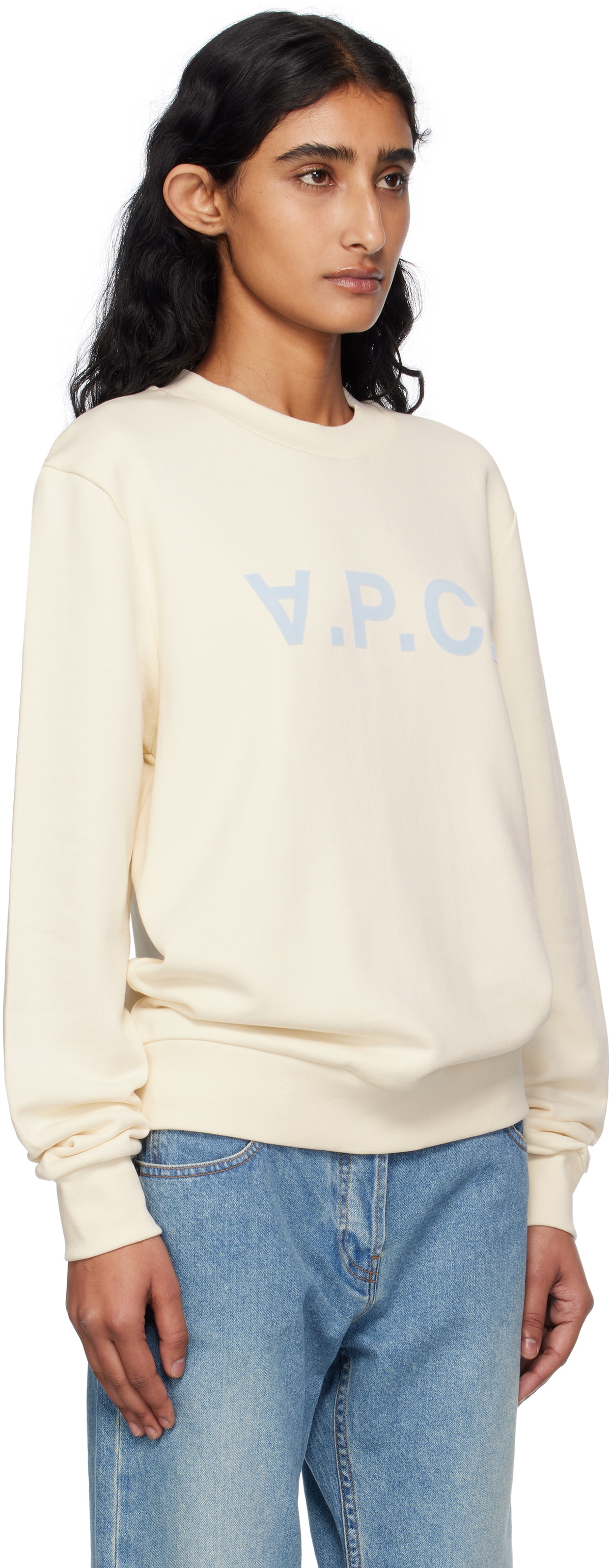 A.P.C. Off-White Standard Grand 'VPC' Sweatshirt A.P.C.