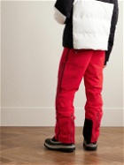Bogner - Tim2-T Straight-Leg Belted Logo-Embossed Ski Pants - Red