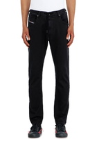 Diesel Regular Regular Waist 2032 D-Krooley Joggjeans, Black/Dark grey, Zip fly