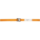 Heron Preston Orange Magnetic Tape Belt
