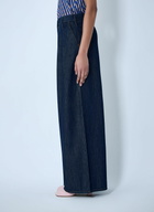 Dries Van Noten Wide-Leg Denim Trousers