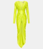 Alexandre Vauthier Draped jersey gown