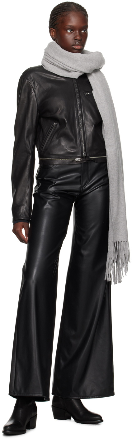 rag & bone Gray Addison Scarf