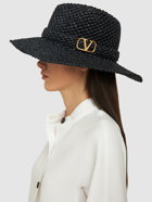 VALENTINO GARAVANI - V Logo Signature Straw Hat