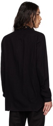 Rick Owens Black Fogpocket Larry Shirt