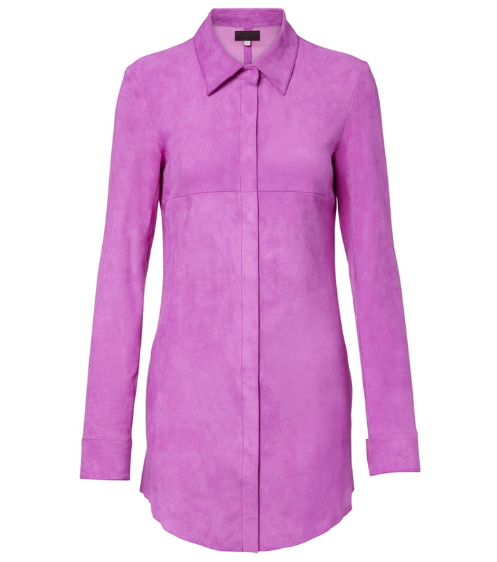 Photo: Stouls Geraldine suede shirt dress
