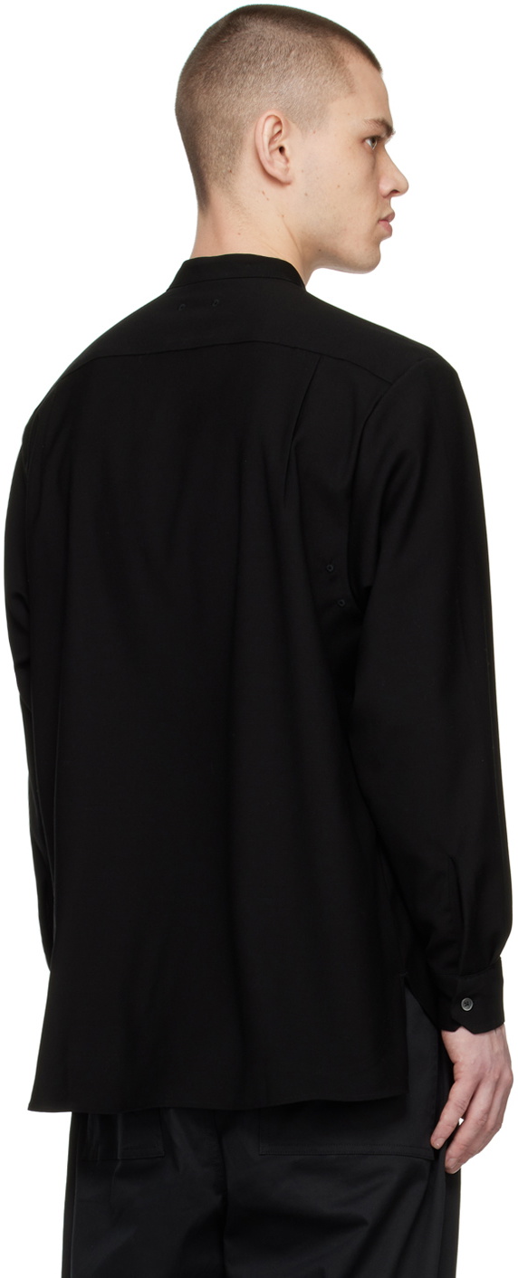 SOPHNET. Black Button Up Shirt