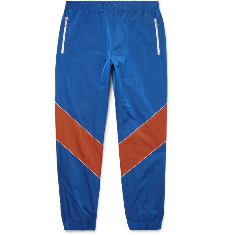 Photo: Gucci - Tapered Colour-Block Shell Trousers - Men - Blue