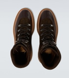 Christian Louboutin Armandine College leather hiking boots