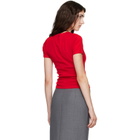 FLORE FLORE Red Car T-shirt
