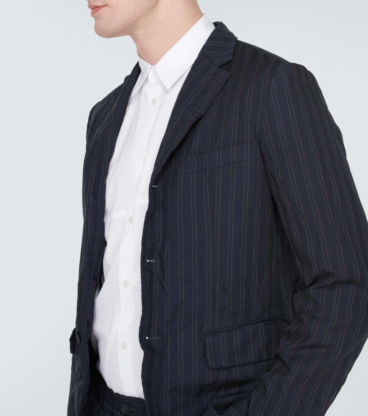 Comme des Garçons Homme Deux Striped blazer