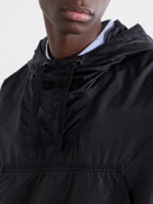 Beams Plus - Mil Wool-Blend Hooded Shell Jacket - Black