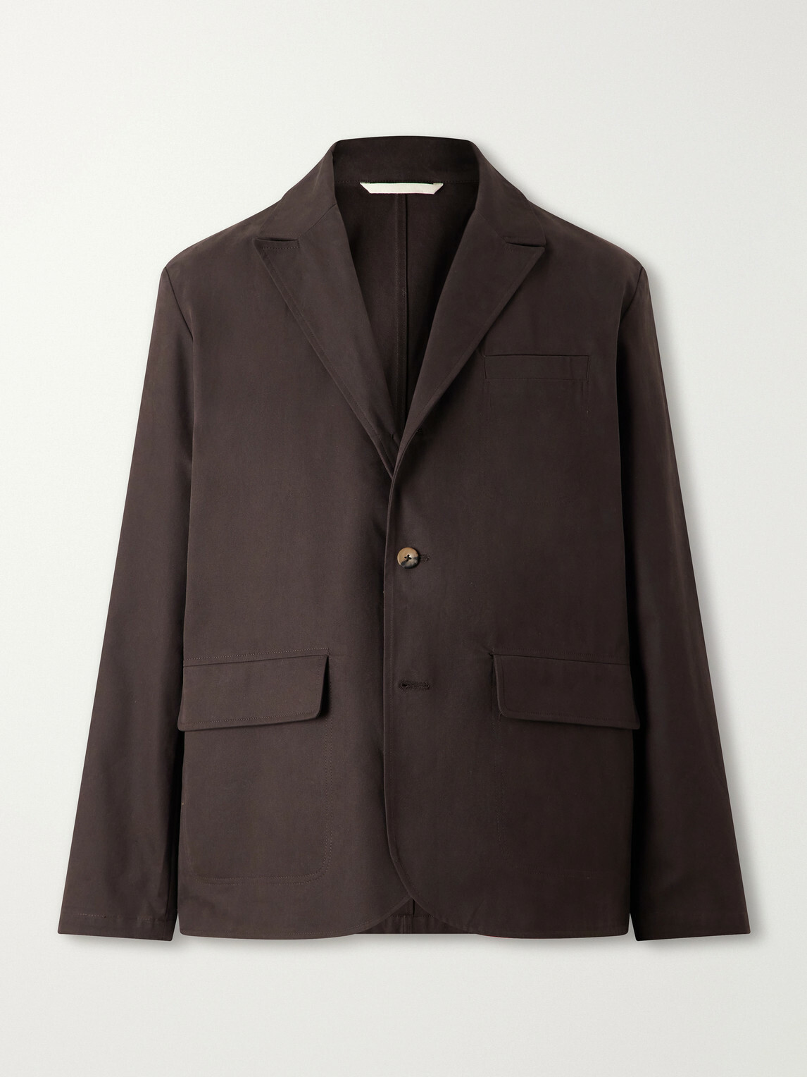 De Bonne Facture - Métier Cotton-Twill Suit Jacket - Brown