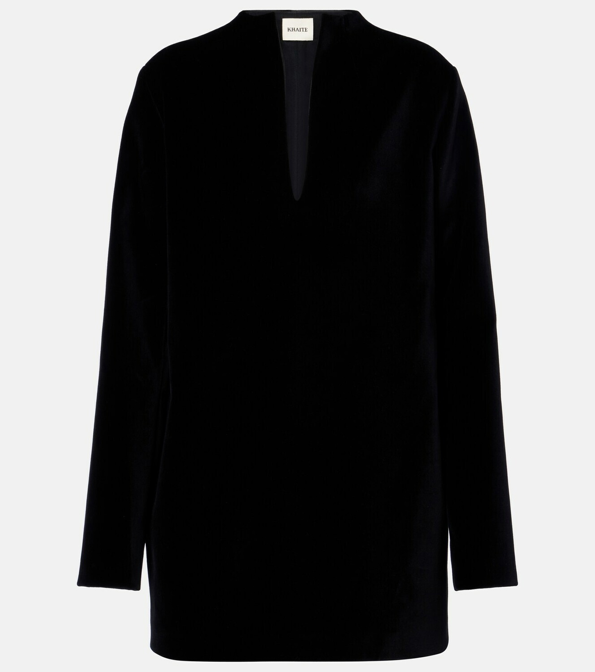 Khaite Aleena velvet minidress