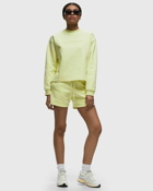 New Balance Hyper Density Triple Knit Spacer Crew Yellow - Womens - Sweatshirts