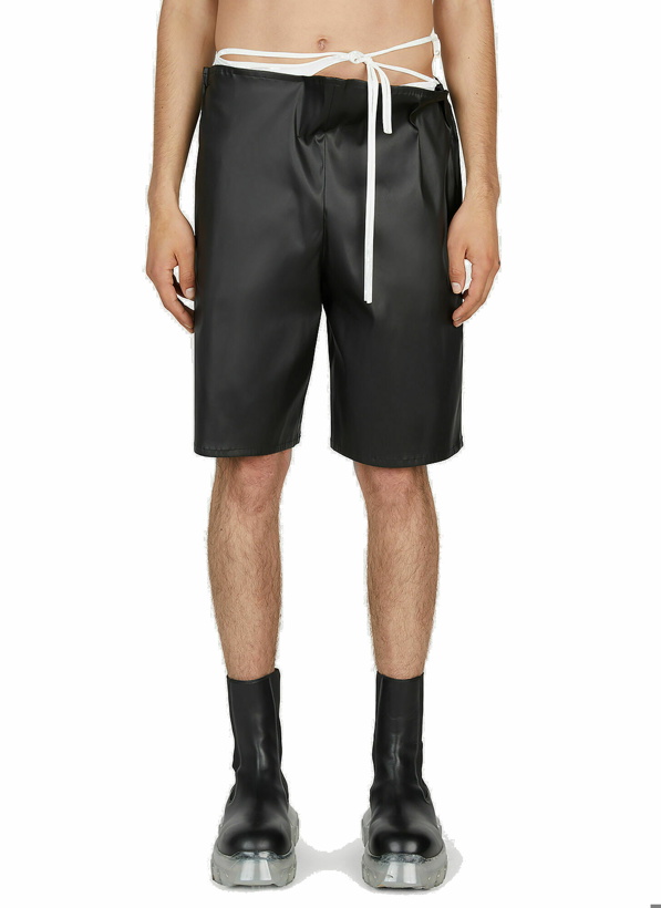 Photo: Ottolinger - Drape Shorts in Black