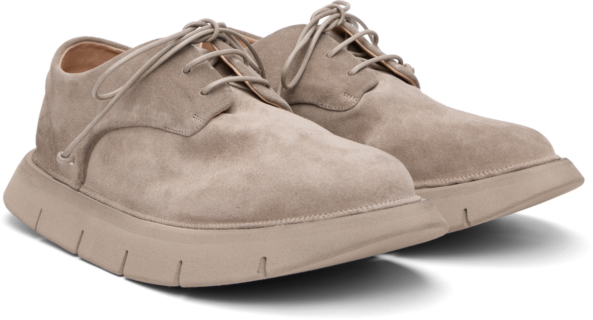 Marsèll Taupe Intagliata Derbys