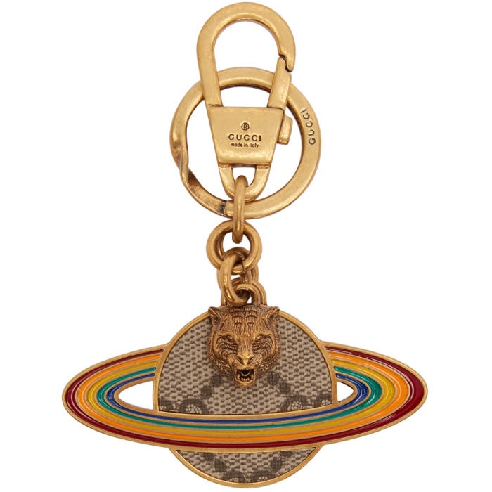 Photo: Gucci Multicolor Planet Saturn Keychain