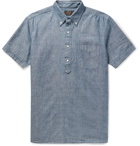 Beams Plus - Button-Down Collar Cotton-Chambray Shirt - Blue