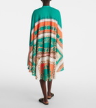 Balmain Printed kaftan