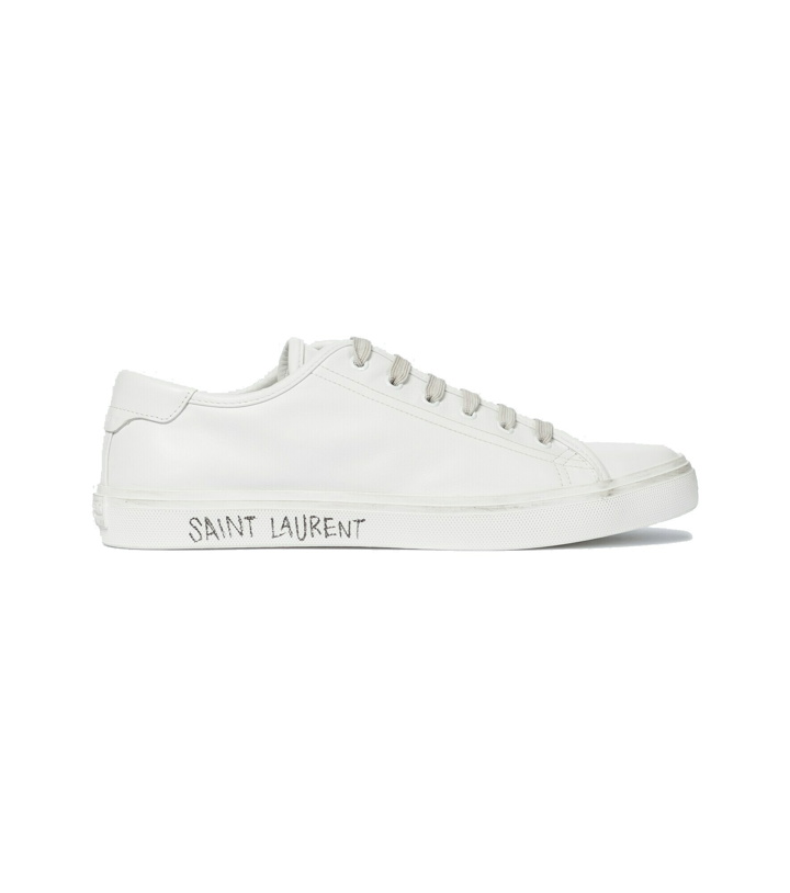 Photo: Saint Laurent - Malibu leather sneakers