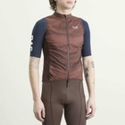 Pas Normal Studios Men's Mechanism Stow Away Gilet in Aop Light Brown