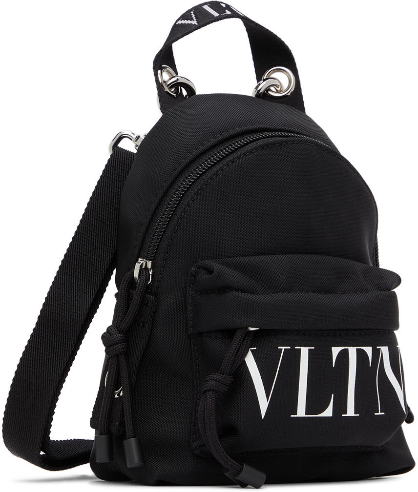 【VALENTINO】 VLTN MINI NYLON BACKPACK VALENTINO GARAVANI Nylon VLTN Print Mini Backpack Green