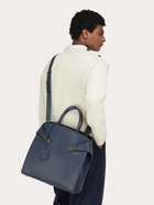 Ferragamo Mens Hug tote bag in Blue