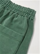 Remi Relief - Straight-Leg Cotton-Jersey Shorts - Green