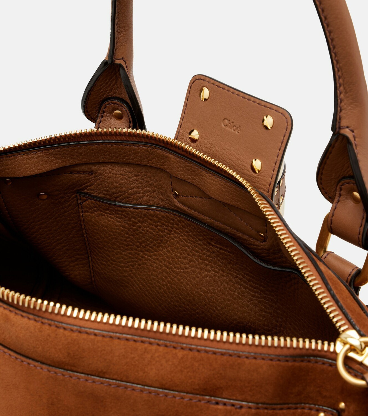 Chloé Paddington suede shoulder bag