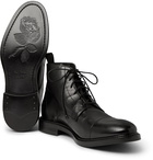 Paul Smith - Jarman Cap-Toe Leather Boots - Black