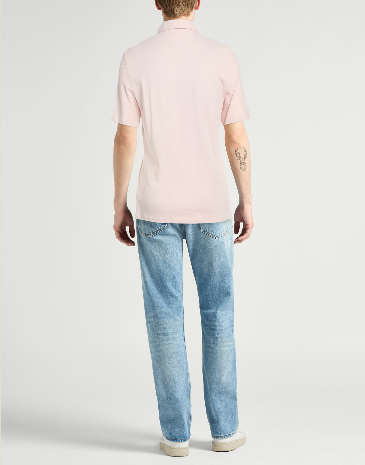 Brunello Cucinelli Mens Polo shirt Blush