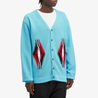 Needles Men's Chimayo Cardigan in Blue