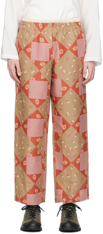 Photo: RANRA Multicolor Print Collector Trousers