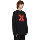Balenciaga Black X Rated Sweatshirt