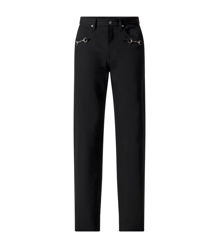 Photo: Gucci Horsebit flared jeans