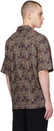 Acne Studios Brown Printed Shirt