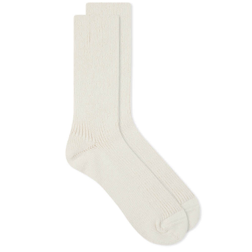 Auralee Cotton Cashmere Chunky Socks Auralee