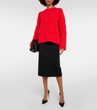 Dorothee Schumacher Fluffy Touch cable-knit sweater