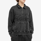 Heresy Men's Pintsmen Quarter Zip Sweat in Ash