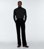 The Row - Garrett cotton and silk pants
