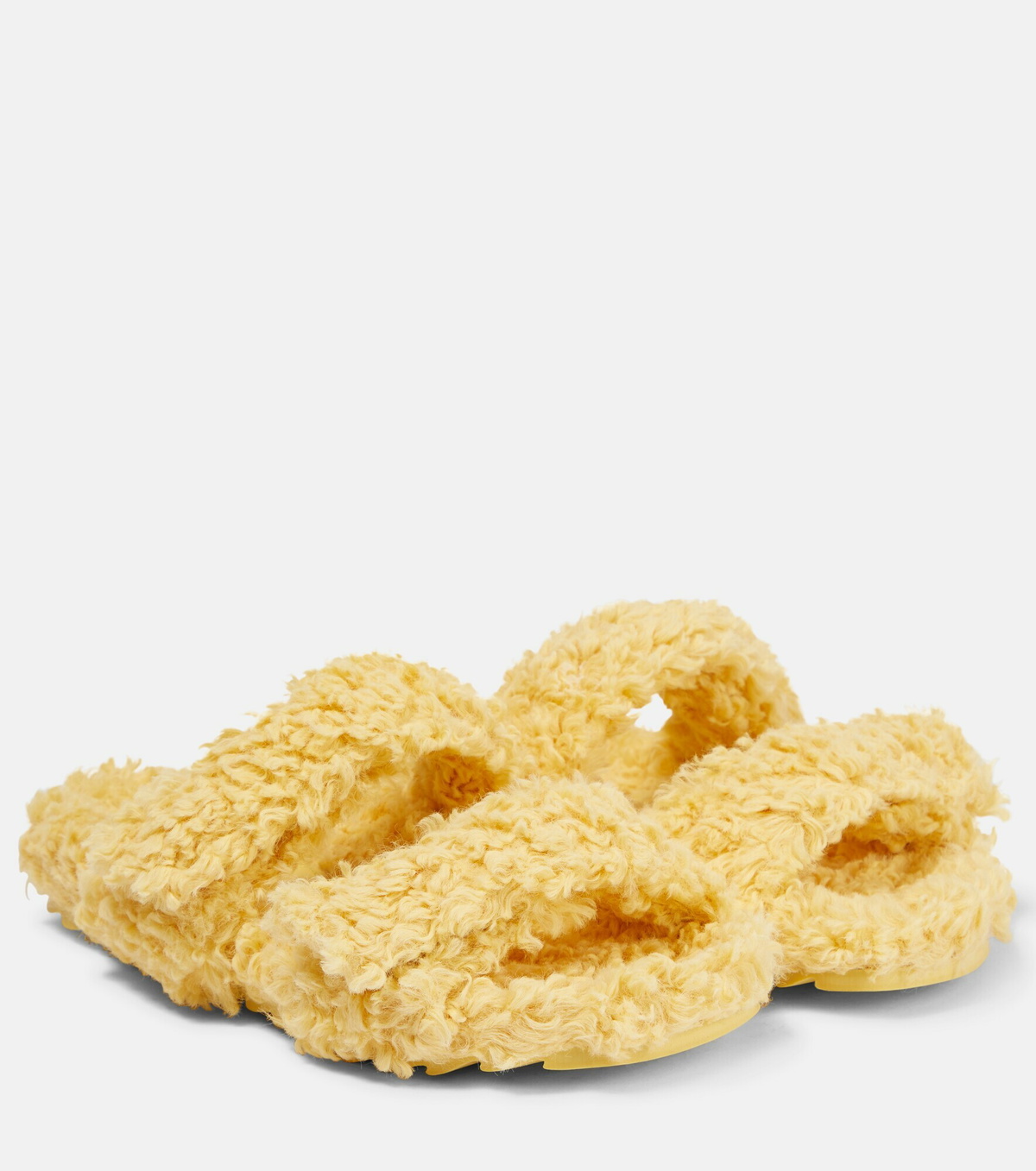 Gia Borghini - Gia 10 faux shearling slides